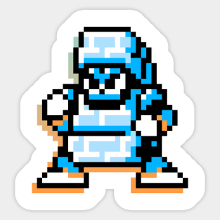 8-bit Blockman Sticker